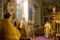 Божественная Литургия в день пострига Преосвященного Стефана