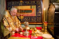 Божественная Литургия в день пострига Преосвященного Стефана