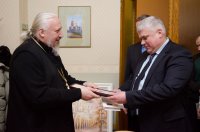 Представители городских властей, главы районных администраций г.Гомеля, руководители отделов Гомельского городского исполнительного комитета и отдельных служб и структур города поздравили Преосвященнейшего Стефана с 50-летием Представители городских властей, главы районных администраций г.Гомеля, руководители отделов Гомельского городского исполнительного комитета и отдельных служб и структур города поздравили Преосвященнейшего Стефана с 50-летием