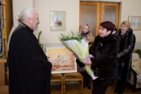 Представители городских властей, главы районных администраций г.Гомеля, руководители отделов Гомельского городского исполнительного комитета и отдельных служб и структур города поздравили Преосвященнейшего Стефана с 50-летием Представители городских властей, главы районных администраций г.Гомеля, руководители отделов Гомельского городского исполнительного комитета и отдельных служб и структур города поздравили Преосвященнейшего Стефана с 50-летием