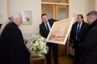 Представители городских властей, главы районных администраций г.Гомеля, руководители отделов Гомельского городского исполнительного комитета и отдельных служб и структур города поздравили Преосвященнейшего Стефана с 50-летием Представители городских властей, главы районных администраций г.Гомеля, руководители отделов Гомельского городского исполнительного комитета и отдельных служб и структур города поздравили Преосвященнейшего Стефана с 50-летием