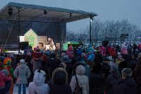 Преосвященный Стефан принял участие в рождественском мероприятии, прошедшем в Спасо-Преображенском храме города Гомеля