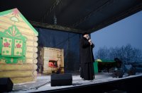 Преосвященный Стефан принял участие в рождественском мероприятии, прошедшем в Спасо-Преображенском храме города Гомеля