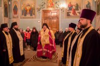 Всенощное бдение в канун дня памяти первомученика и архидиакона Стефана