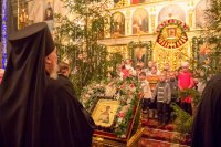 Всенощное бдение в канун дня памяти первомученика и архидиакона Стефана