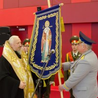 Преосвященный Стефан вручил хоругвь Управлению Следственного комитета Республики Беларусь по Гомельской области (ОБНОВЛЕНО) Преосвященный Стефан вручил хоругвь Управлению Следственного комитета Республики Беларусь по Гомельской области (ОБНОВЛЕНО)