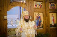 Божественная литургия в храме иконы Божией Матери "Грузинская" г.Гомеля