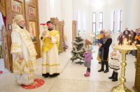 Божественная литургия в храме иконы Божией Матери "Грузинская" г.Гомеля