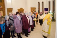 Божественная литургия в храме иконы Божией Матери "Грузинская" г.Гомеля