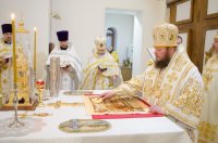 Божественная литургия в храме иконы Божией Матери "Грузинская" г.Гомеля