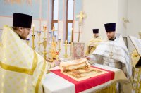 Божественная литургия в храме иконы Божией Матери "Грузинская" г.Гомеля