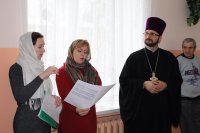 Священнослужитель поздравил с Рождеством пациентов Гомельской областной клинической психиатрической больницы