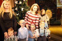 Ребята с заболеванием сахарный диабет посетили рождественское представление воспитанников воскресных школ