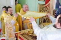 Божественная литургия в день празднования Обрезания Господня и день памяти святителя Василия Великого