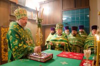 Божественная литургия в день памяти прп. Серафима Саровского