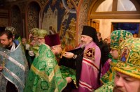 Божественная литургия в день памяти прп. Серафима Саровского