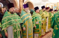 Божественная литургия в день памяти прп. Серафима Саровского