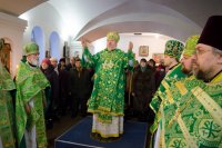 Божественная литургия в день памяти прп. Серафима Саровского