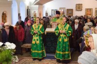 Божественная литургия в день памяти прп. Серафима Саровского