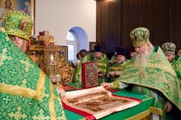 Божественная литургия в день памяти прп. Серафима Саровского