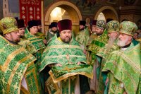 Божественная литургия в день памяти прп. Серафима Саровского