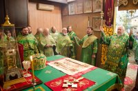 Божественная литургия в день памяти прп. Серафима Саровского