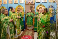 Божественная литургия в день памяти прп. Серафима Саровского