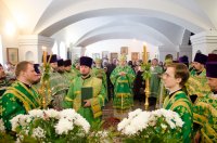 Божественная литургия в день памяти прп. Серафима Саровского