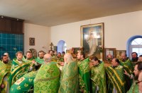 Божественная литургия в день памяти прп. Серафима Саровского