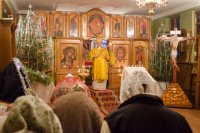 Преосвященный Стефан совершил литургию во Всехскорбященском храме г.Гомеля Преосвященный Стефан совершил литургию во Всехскорбященском храме г.Гомеля