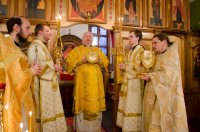 Преосвященный Стефан совершил литургию во Всехскорбященском храме г.Гомеля Преосвященный Стефан совершил литургию во Всехскорбященском храме г.Гомеля