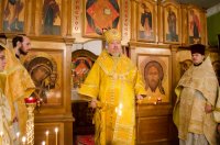 Преосвященный Стефан совершил литургию во Всехскорбященском храме г.Гомеля Преосвященный Стефан совершил литургию во Всехскорбященском храме г.Гомеля