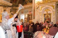 Божественная литургия в навечерие Богоявления (Крещенский сочельник)