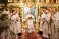 Божественная литургия в навечерие Богоявления (Крещенский сочельник)