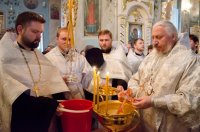 Божественная литургия в навечерие Богоявления (Крещенский сочельник)