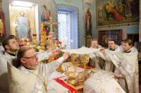 Божественная литургия в праздник Крещения Господня Божественная литургия в праздник Крещения Господня