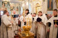 Божественная литургия в праздник Крещения Господня Божественная литургия в праздник Крещения Господня