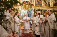 Божественная литургия в праздник Крещения Господня Божественная литургия в праздник Крещения Господня