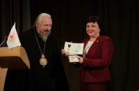 Преосвященнейший Стефан, епископ Гомельский и Жлобинский, принял участие в отчетно-выборной конференции областной организации  Белорусского Общества Красного Креста