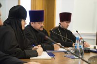 Сотрудники Информационного отдела епархии приняли участие в первом отчетном годичном собрании Синодального Информационного отдела Белорусской Православной Церкви