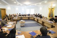 Сотрудники Информационного отдела епархии приняли участие в первом отчетном годичном собрании Синодального Информационного отдела Белорусской Православной Церкви