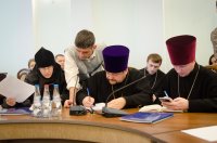 Сотрудники Информационного отдела епархии приняли участие в первом отчетном годичном собрании Синодального Информационного отдела Белорусской Православной Церкви