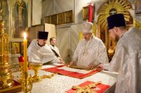 22 января Преосвященный Стефан возглавил Божественную литургию 22 января Преосвященный Стефан возглавил Божественную литургию