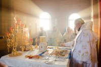 Преосвященный Стефан возглавил Божественную литургию в храме преподобного Серафима Саровского в городе Жлобине Преосвященный Стефан возглавил Божественную литургию в храме преподобного Серафима Саровского в городе Жлобине