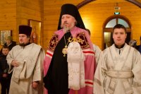 Преосвященный Стефан возглавил Божественную литургию в храме преподобного Серафима Саровского в городе Жлобине Преосвященный Стефан возглавил Божественную литургию в храме преподобного Серафима Саровского в городе Жлобине