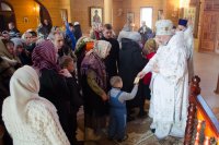 Преосвященный Стефан возглавил Божественную литургию в храме преподобного Серафима Саровского в городе Жлобине Преосвященный Стефан возглавил Божественную литургию в храме преподобного Серафима Саровского в городе Жлобине