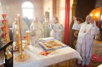 Преосвященный Стефан возглавил Божественную литургию в храме преподобного Серафима Саровского в городе Жлобине Преосвященный Стефан возглавил Божественную литургию в храме преподобного Серафима Саровского в городе Жлобине