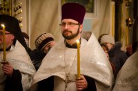 Всенощное бдение 23 января в Свято-Петро-Павловском кафедральном соборе Всенощное бдение 23 января в Свято-Петро-Павловском кафедральном соборе