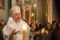 Всенощное бдение 23 января в Свято-Петро-Павловском кафедральном соборе Всенощное бдение 23 января в Свято-Петро-Павловском кафедральном соборе