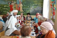 В территориальном ЦСОН Жлобинского района прошли Рожественские мероприятия